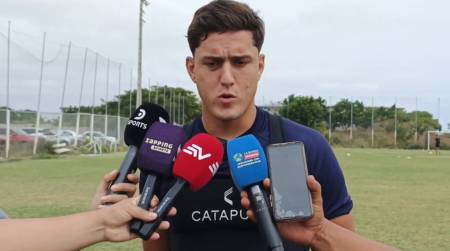 (VIDEO) Mateo Burdisso: “Tomamos el partido ante Barcelona SC como uno más”