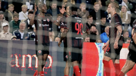 ¡Golazo ecuatoriano! Denil Castillo marcó en el triunfo del Midtjylland