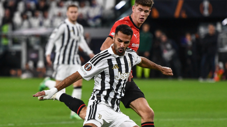 SALVADOS EN TURÍN: Juventus consiguió el empate ante Rennes