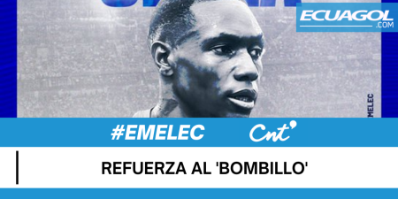 OFICIAL || (FOTO) Emelec presentó a Aníbal Chalá