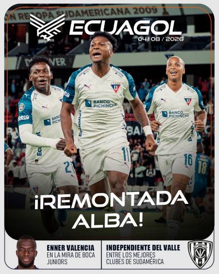 REMONTADA ÉPICA: Liga de Quito venció a Delfín SC sobre el final