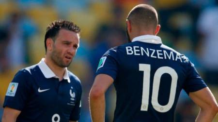 La reacción de Valbuena tras llamado de Benzema a la Selección